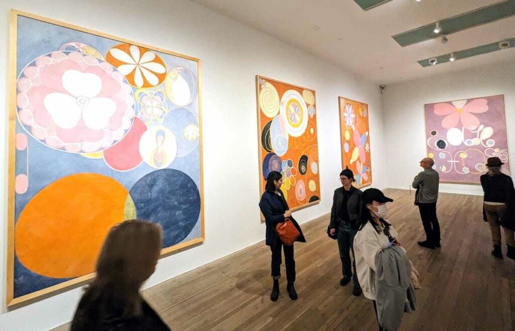 Hilma af Klint and Piet Mondrian