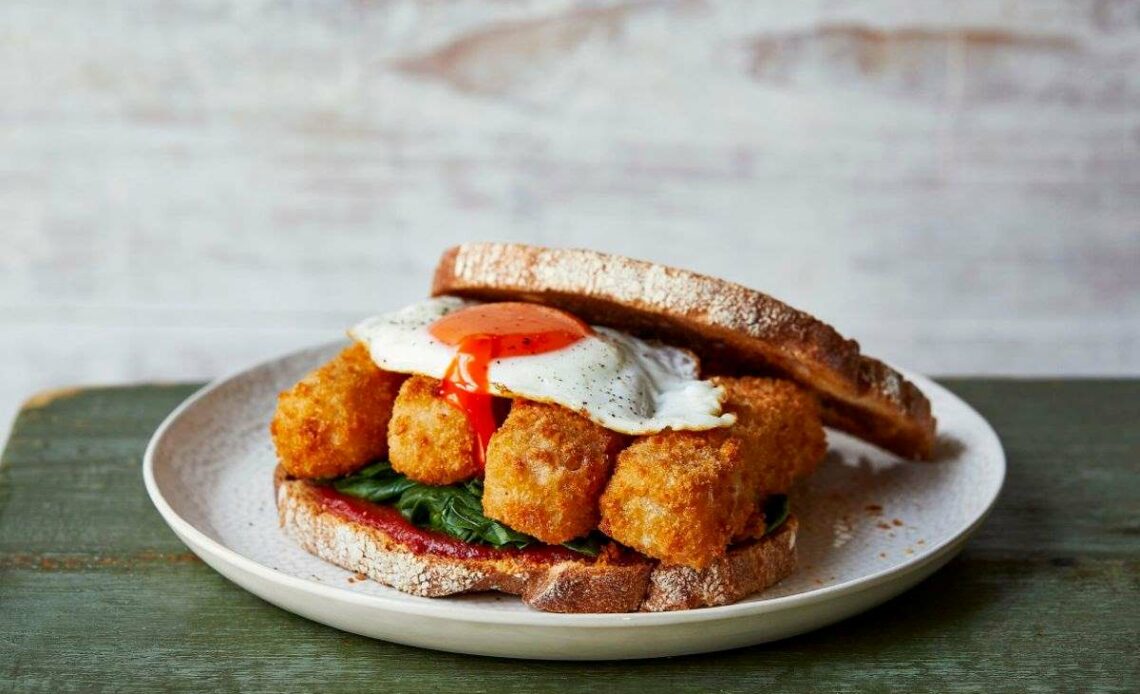 Posh Fish Finger Sandwiches