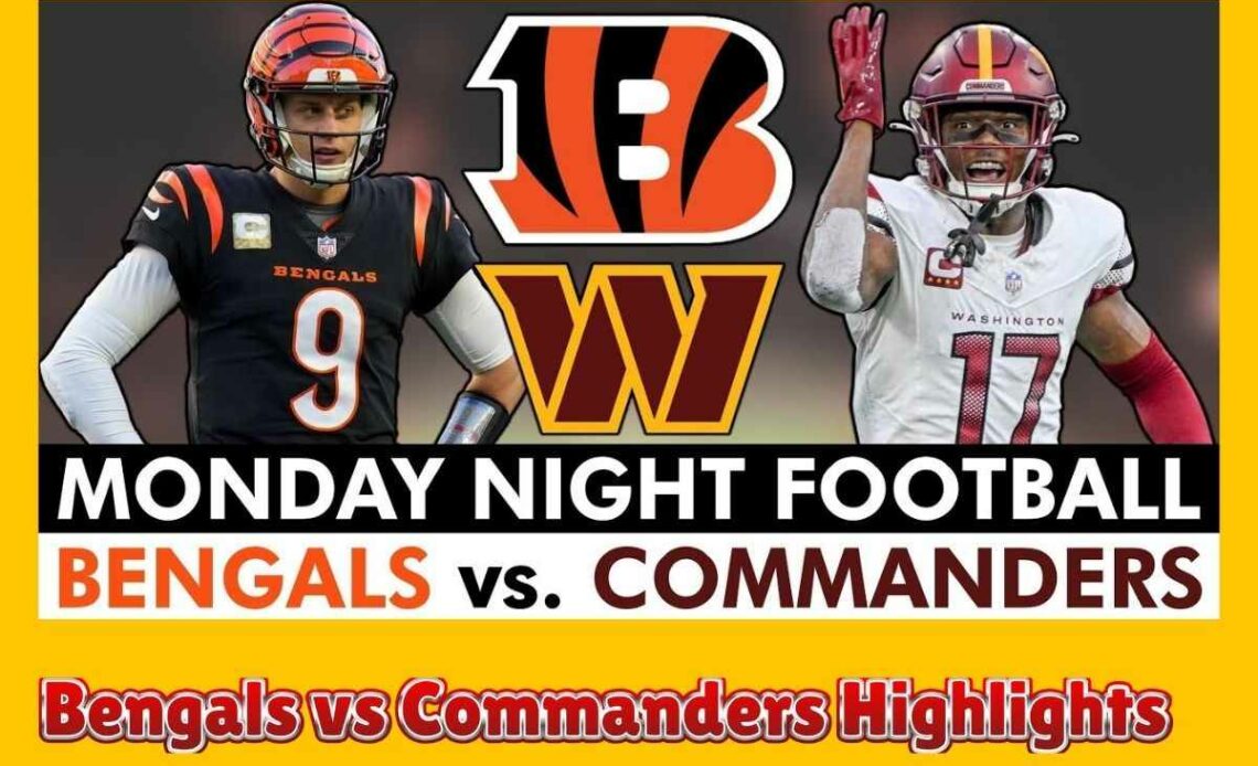 Bengals vs Commanders