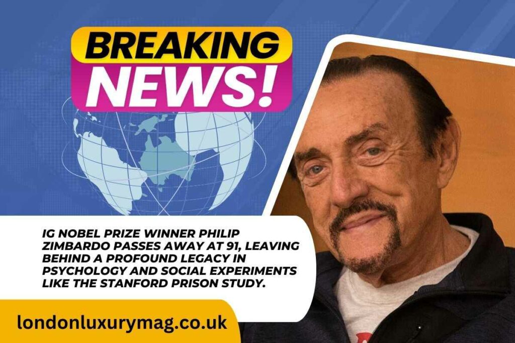 Philip Zimbardo has died