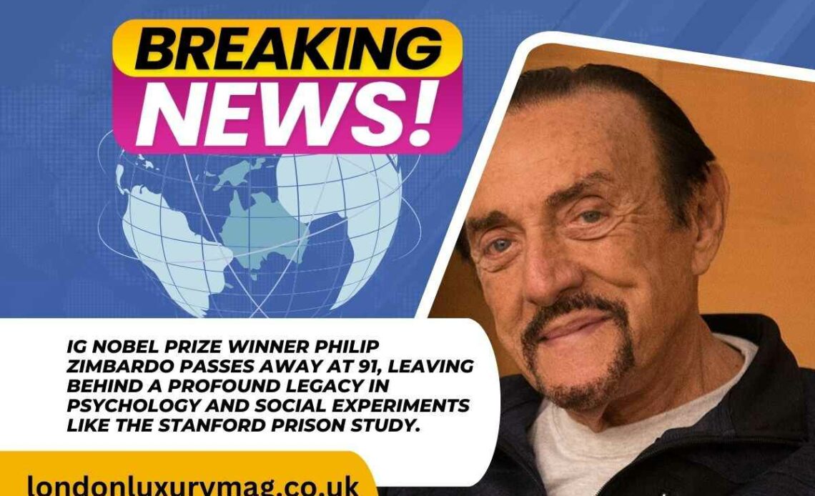 Philip Zimbardo has died