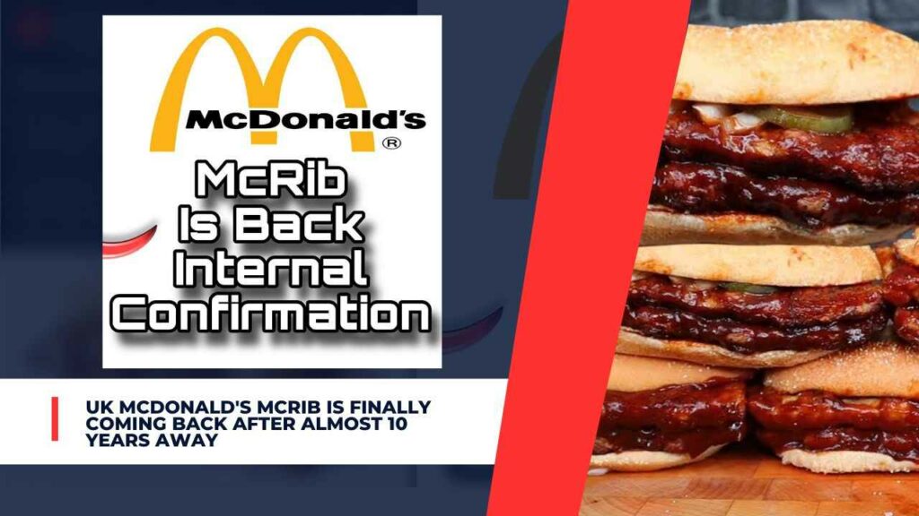 McRib Returns to UK