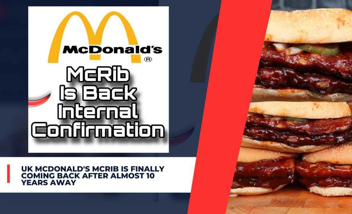 McRib Returns to UK