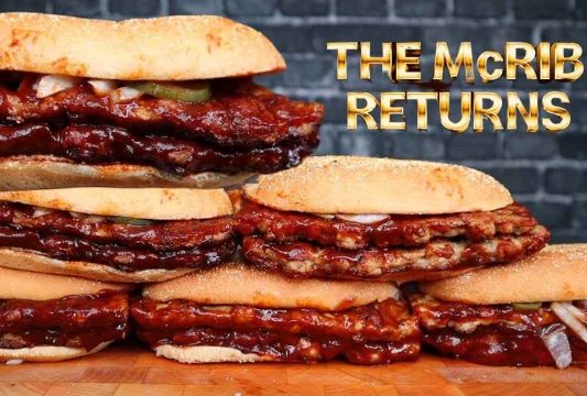 McRib Returns to UK 