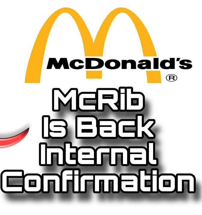 McRib Returns to UK 