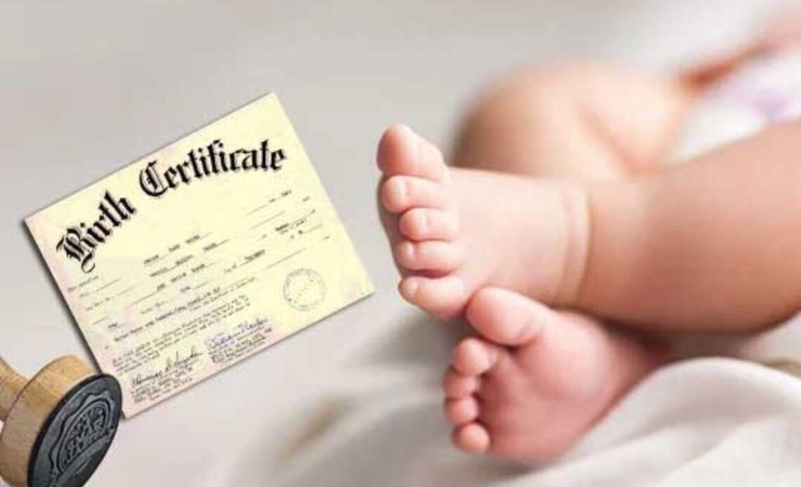 Birth Certificate Reference Number