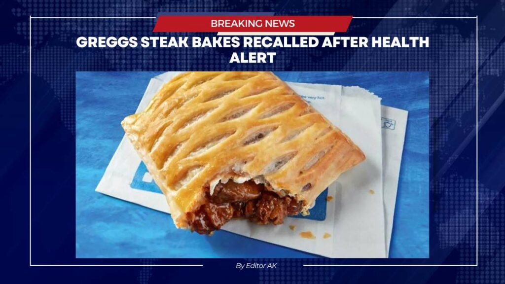 Greggs steak bakes recall