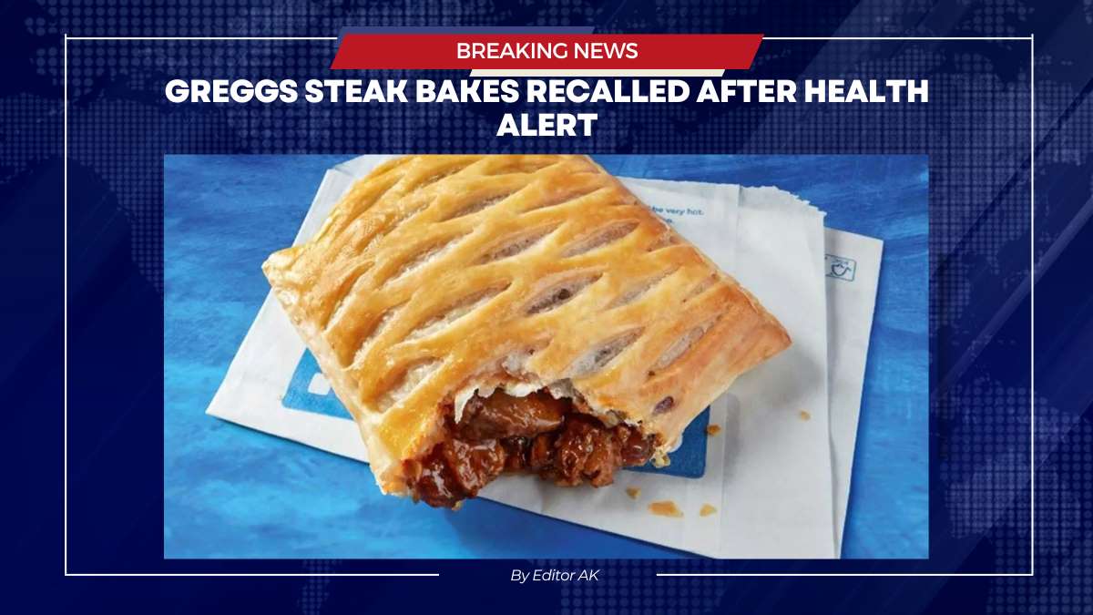 Greggs Steak Bakes Recalled: Urgent Health Alert