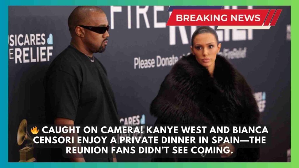 Kanye West and Bianca Censori