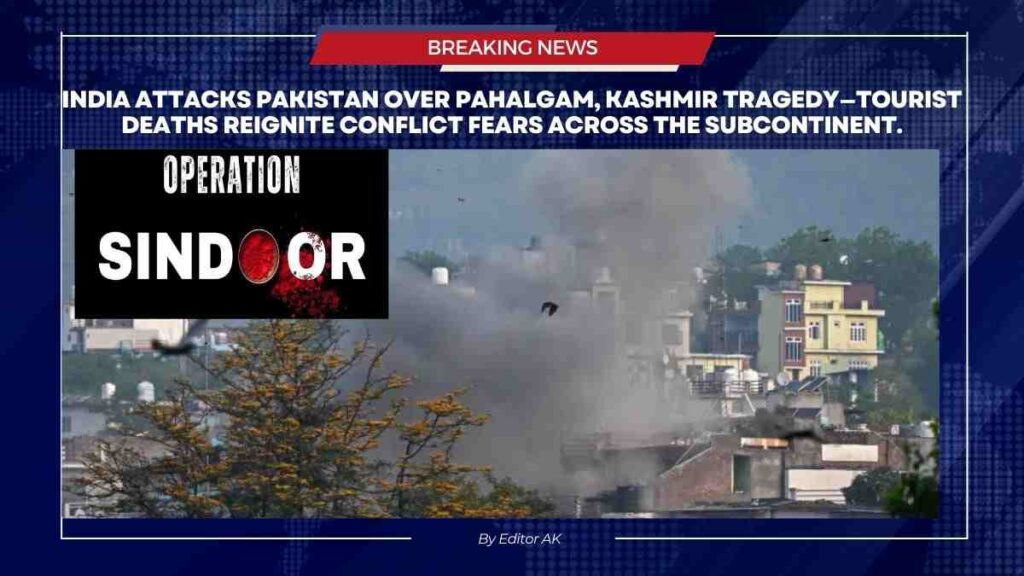 India attacks Pakistan