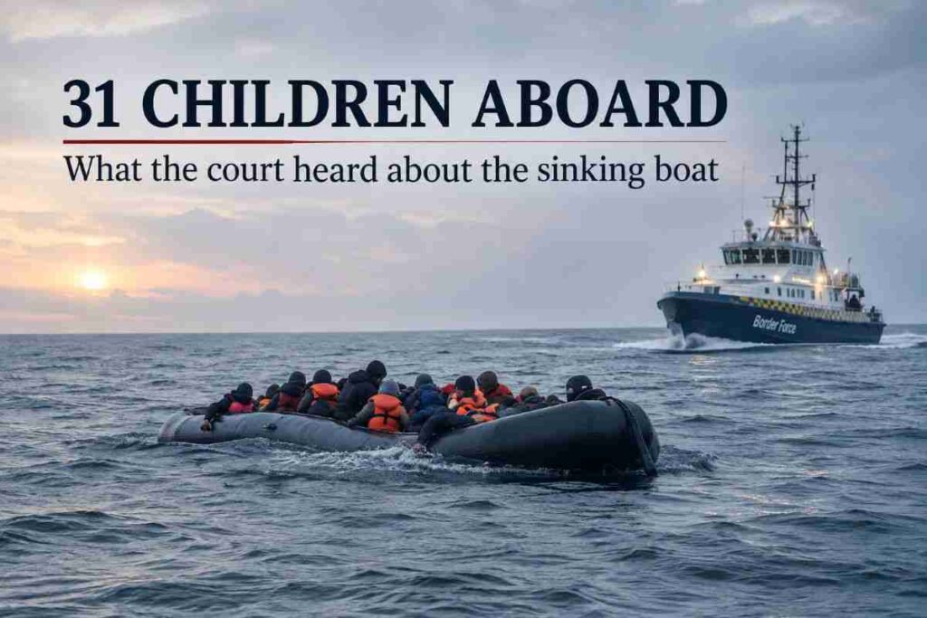 Sinking Boat With 31 Children