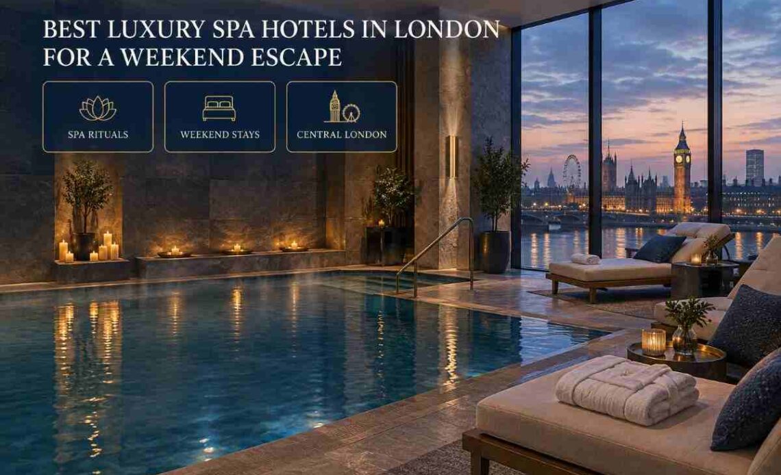 Best Luxury Spa Hotels in London for a Weekend Escape