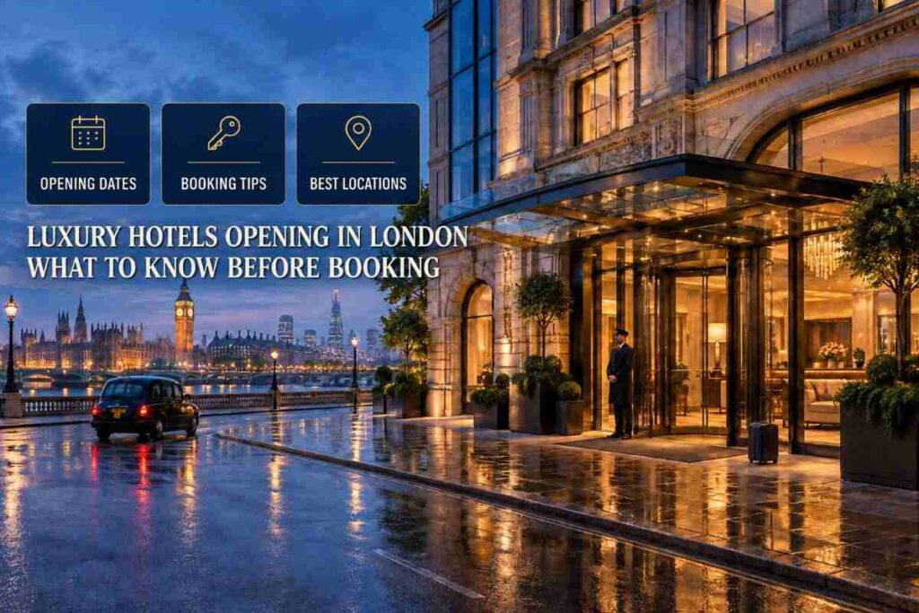 Luxury Hotels Opening in London